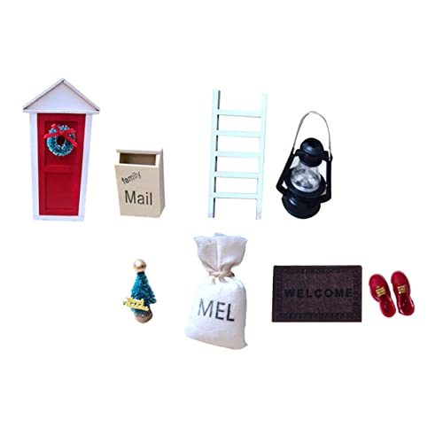 PERSELOSO 1Satz Möbelset für Puppenhaus Teiliges DIY Weihnachtsdekor für Kreatives Heimlayout Perfektes für Enthusiasten PERSELOSO 1Satz Möbelset für Puppenhaus Teiliges DIY Weihnachtsdekor für Kreatives Heimlayout Perfektes für Enthusiasten von PERSELOSO