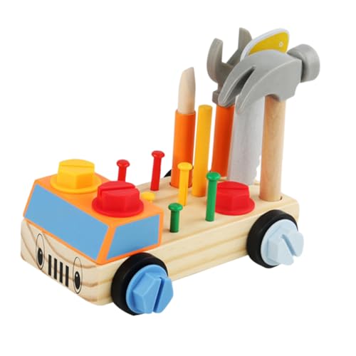 PERSELOSO 1Satz Montessori Schraubendreher für Holzspielzeug zur Montage und Demontage von Autos Fördert Feinmotorik und Soziale Fähigkeiten Sicheres Pädagogisches für Mädchen und Jungen PERSELOSO 1Satz Montessori Schraubendreher für Holzspielzeug zur Montage und Demontage von Autos Fördert Feinmotorik und Soziale Fähigkeiten Sicheres Pädagogisches für Mädchen und Jungen von PERSELOSO