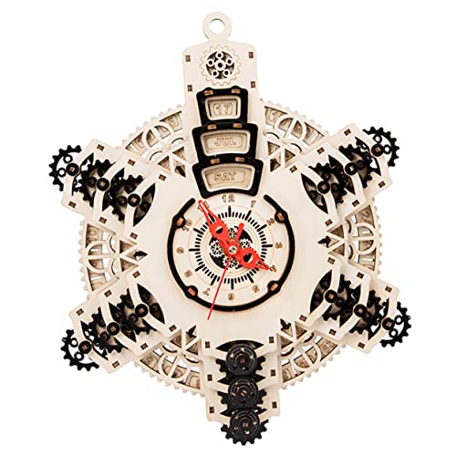 PERSELOSO 1Satz Puzzle Holz Uhr Modell DIY Bausatz für Kreative Dekoration für Zuhause Langlebig und Leicht für Familie und Freunde Holzspielzeug PERSELOSO 1Satz Puzzle Holz Uhr Modell DIY Bausatz für Kreative Dekoration für Zuhause Langlebig und Leicht für Familie und Freunde Holzspielzeug von PERSELOSO