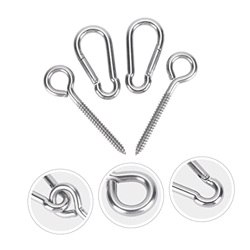 PERSELOSO 1satz Hängesessel Aufhängeset Teiliges Kit Mit Starken Federhaken Für Innen Und Außenbereich Für Hängematten Schaukeln Und Gymnastikringe PERSELOSO 1satz Hängesessel Aufhängeset Teiliges Kit Mit Starken Federhaken Für Innen Und Außenbereich Für Hängematten Schaukeln Und Gymnastikringe von PERSELOSO