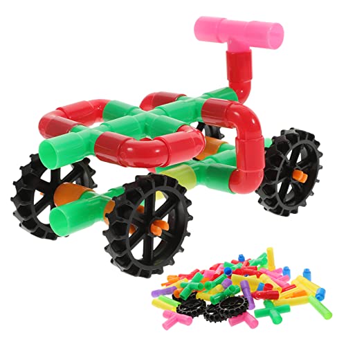 PERSELOSO 1Satz Teiliges Rohrbausteine Für Kreatives Zur Frühkindlichen Bauanleitung Und Aufbewahrungstasche Für Kleinkinder Und Vorschulkinder PERSELOSO 1Satz Teiliges Rohrbausteine Für Kreatives Zur Frühkindlichen Bauanleitung Und Aufbewahrungstasche Für Kleinkinder Und Vorschulkinder von PERSELOSO