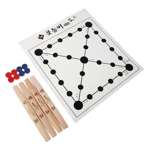 PERSELOSO 1Set Brettspiel Familienspiele Gartenspiele Für Die Familie Kinderspiele Traditionelle Strategiespiele Ausscheidungsspiele Gartenspiele Für Draußen Rasenspiele Für Draußen von PERSELOSO