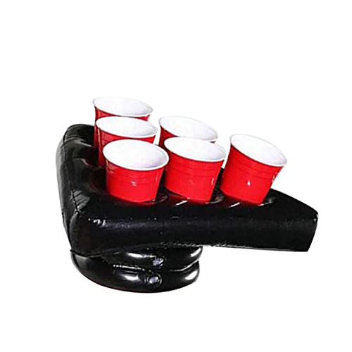 PERSELOSO 1Stück Aufblasbare Bier Spielkappenablage PVC Dreieckige Kappenablage Für Halloween Spielhut Belüftet Als Spielzubehör Für Erwachsene Und Unterhaltsame Party Dekoration von PERSELOSO