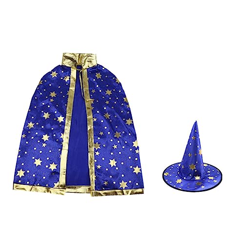PERSELOSO 1Stück Fünf Sterne Halloween Cape mit Kapuze Lustiges Hexen Umhang für Kostümparty und Fotografie Aktivitäten PERSELOSO 1Stück Fünf Sterne Halloween Cape mit Kapuze Lustiges Hexen Umhang für Kostümparty und Fotografie Aktivitäten von PERSELOSO