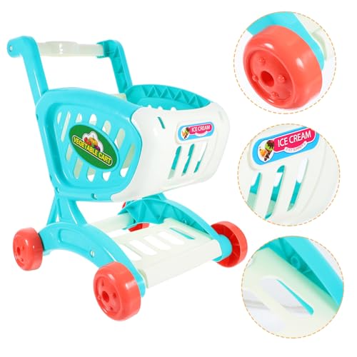 PERSELOSO 1Stück Mini Einkaufswagen für Kleinkinder Simulierter Trolley aus Strapazierfähigem Sicher und Kinderfreundlich Perfektes Kaufladen Zubehör für Fantasievolles PERSELOSO 1Stück Mini Einkaufswagen für Kleinkinder Simulierter Trolley aus Strapazierfähigem Sicher und Kinderfreundlich Perfektes Kaufladen Zubehör für Fantasievolles von PERSELOSO