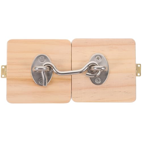 PERSELOSO 1Stück Montessori Busy Board für DIY Türriegel Motorisches aus Sicherem Sensorisches Spiel für Entwicklung von Geschicklichkeit und Kreativität PERSELOSO 1Stück Montessori Busy Board für DIY Türriegel Motorisches aus Sicherem Sensorisches Spiel für Entwicklung von Geschicklichkeit und Kreativität von PERSELOSO