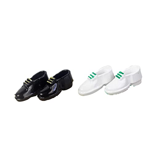 PERSELOSO 2 Paare Mini Lederschuhe Puppe Miniatur-Schuhe Miniatur-schuhmodelle Minischuhe Mini-Schuhe Exquisite Minischuhe Dekorative Minischuhe Legierung PERSELOSO 2 Paare Mini Lederschuhe Puppe Miniatur-Schuhe Miniatur-schuhmodelle Minischuhe Mini-Schuhe Exquisite Minischuhe Dekorative Minischuhe Legierung von PERSELOSO
