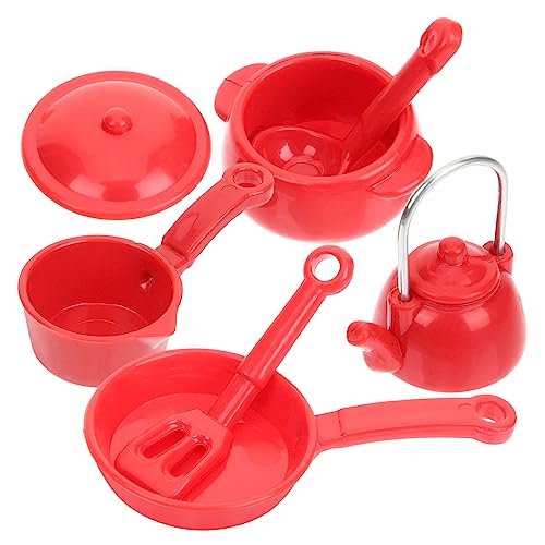PERSELOSO 2 Packungen Mini Küchengeschirr Mini Puppenhaus Zubehör Mädchenspielzeug Zubehör Für Mädchen Kinderspielzeug Mädchenspielzeug Küchenutensilien Miniatur Küchenzubehör von PERSELOSO