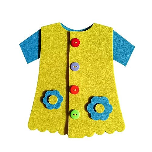 PERSELOSO 2 STÜCK DIY mit Knopf und Reißverschluss Lustige Lernspielzeuge für Kleinkinder Hand Augen Koordination und Konzentration Rot Gelb PERSELOSO 2 STÜCK DIY mit Knopf und Reißverschluss Lustige Lernspielzeuge für Kleinkinder Hand Augen Koordination und Konzentration Rot Gelb von PERSELOSO
