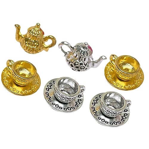PERSELOSO 2 Sätze Mini- -Kaffeemaschine-Set puppenhauszubehör Rollenspielset Teezubehör Rollenspielzubehör Küche Rollenspiel puppenhaus zubehör mini Mini-Küchenzubehör Metall PERSELOSO 2 Sätze Mini- -Kaffeemaschine-Set puppenhauszubehör Rollenspielset Teezubehör Rollenspielzubehör Küche Rollenspiel puppenhaus zubehör mini Mini-Küchenzubehör Metall von PERSELOSO