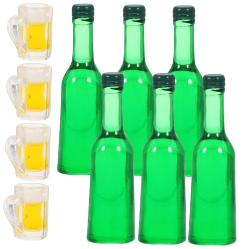 PERSELOSO 2 Satz Essen und in Miniatur Spielzeugnahrung Figuren Tassen Mini-Puppen Getränke Miniature Food puppenhauszubehör mini bierglas Mini-Bierkrüge Mini-Bierflaschen Harz Green PERSELOSO 2 Satz Essen und in Miniatur Spielzeugnahrung Figuren Tassen Mini-Puppen Getränke Miniature Food puppenhauszubehör mini bierglas Mini-Bierkrüge Mini-Bierflaschen Harz Green von PERSELOSO