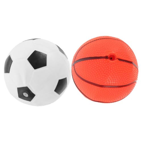 PERSELOSO 2 Stück Aufblasbares Ballspielzeug Springball Für Ballspielzeug Für Bälle Im Freien Ball Spielbälle Für Kinderball Elastizitätsballspielzeug Flummi PVC von PERSELOSO