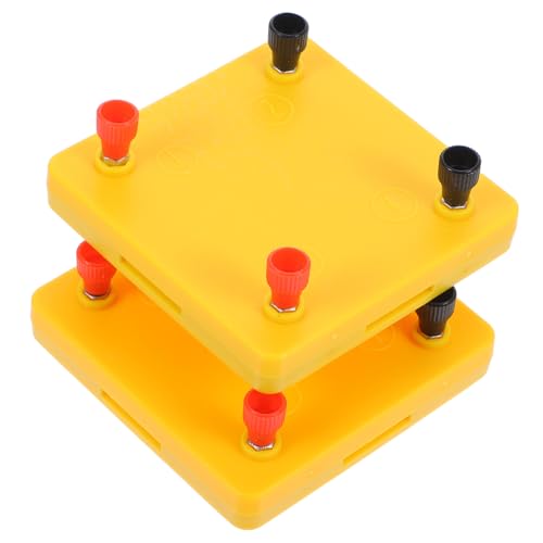 PERSELOSO 2 Stück Elektronik Experimentier Kit für DIY Mini Schaltungsbox für Physik Experimente und Lernen von Elektrischen Schaltungen Geeignet für Grundschüler von PERSELOSO