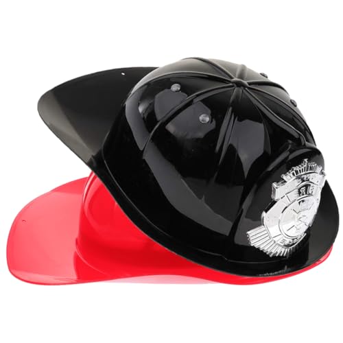 PERSELOSO 2 Stück Feuerwehrmannhut Feuerwehrauto Partyhut Feuerwehrleute Feuerwehrmann Kostüm Hut Helmlicht jethelm kinderhelme Cosplay-Feuerwehrhelm Party-Feuerwehrmann-Hüte Plastik PERSELOSO 2 Stück Feuerwehrmannhut Feuerwehrauto Partyhut Feuerwehrleute Feuerwehrmann Kostüm Hut Helmlicht jethelm kinderhelme Cosplay-Feuerwehrhelm Party-Feuerwehrmann-Hüte Plastik von PERSELOSO