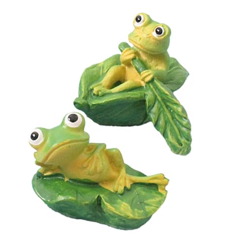 PERSELOSO 2 Stück Frosch-Ornamente Froschzimmerdekoration Frösche Figur Winzig Favorisieren Frosch-Statue Mini Ding Froschstatuen Plüsch Wohnkultur Süßes Bürodekor Harz PERSELOSO 2 Stück Frosch-Ornamente Froschzimmerdekoration Frösche Figur Winzig Favorisieren Frosch-Statue Mini Ding Froschstatuen Plüsch Wohnkultur Süßes Bürodekor Harz von PERSELOSO