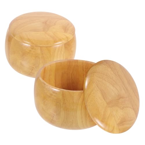 PERSELOSO 2 Stück Go-Glas aus massivem Holz Schach Erwachsene Bowlen gehen professionelle Go-Bowl gehen kann Vorratsbehälter Lagerbehälter Aufbewahrungsbehälter PERSELOSO 2 Stück Go-Glas aus massivem Holz Schach Erwachsene Bowlen gehen professionelle Go-Bowl gehen kann Vorratsbehälter Lagerbehälter Aufbewahrungsbehälter von PERSELOSO