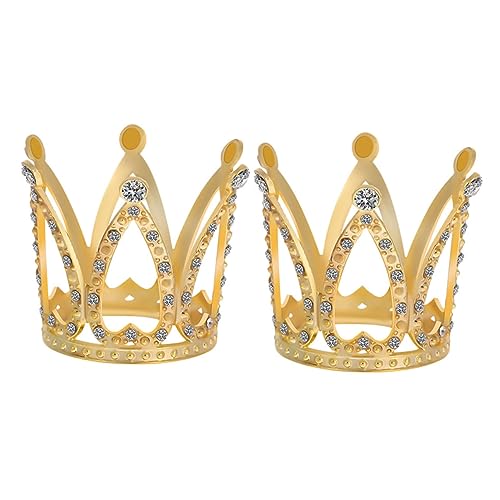 PERSELOSO 2 Stück Krone Figur Party Blumensträuße Dekoration Korona Weihnachten weihnachtskrippe verweihnachtet die weihnac Cake hochzeitsdeko Kuchenschmuck Kuchen -Topper Legierung Golden PERSELOSO 2 Stück Krone Figur Party Blumensträuße Dekoration Korona Weihnachten weihnachtskrippe verweihnachtet die weihnac Cake hochzeitsdeko Kuchenschmuck Kuchen -Topper Legierung Golden von PERSELOSO