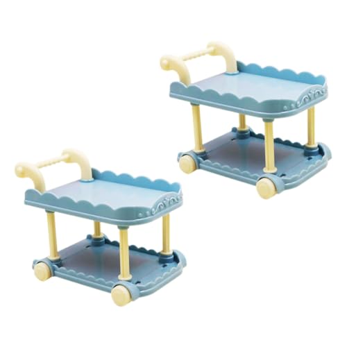 PERSELOSO 2 Stück Mini-Foodtruck Miniatures spielzeugküche Dekoration Modellbau Essenswagen puppenhauszubehör Mini-Küchendekorationen Kinderspielhaus Plastik Blue PERSELOSO 2 Stück Mini-Foodtruck Miniatures spielzeugküche Dekoration Modellbau Essenswagen puppenhauszubehör Mini-Küchendekorationen Kinderspielhaus Plastik Blue von PERSELOSO