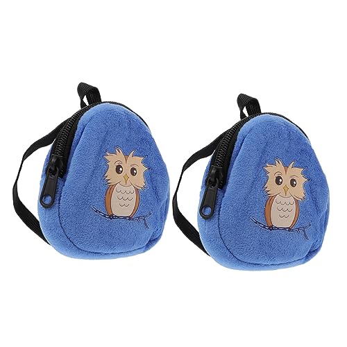 PERSELOSO 2 Stück Mini Puppenrucksack Teiliges für Puppen Reißverschlusstasche mit Niedlichem Design Zubehör für Mädchen und Puppenaccessoires PERSELOSO 2 Stück Mini Puppenrucksack Teiliges für Puppen Reißverschlusstasche mit Niedlichem Design Zubehör für Mädchen und Puppenaccessoires von PERSELOSO