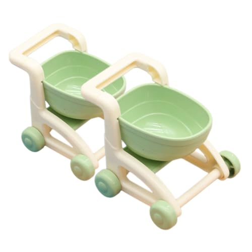 PERSELOSO 2stücke Mini Einkaufswagen Spielzeug Für Kleinkinder Teiliges Handgefertigter Miniatur Einkaufswagen Fördert Hand-Augen-koordination Für Rollenspiele Und Kreative Spielstunden PERSELOSO 2stücke Mini Einkaufswagen Spielzeug Für Kleinkinder Teiliges Handgefertigter Miniatur Einkaufswagen Fördert Hand-Augen-koordination Für Rollenspiele Und Kreative Spielstunden von PERSELOSO