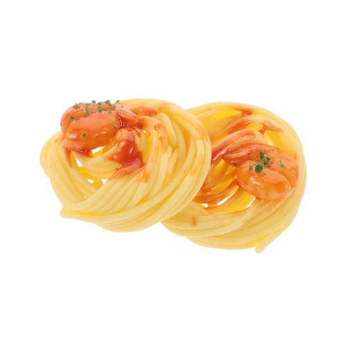 PERSELOSO 2 Stück Pasta-Modell Nudeln Modell -Modell Requisiten für das Szenenlayout Restaurant gefälschte -Requisite simulierte Plastik PERSELOSO 2 Stück Pasta-Modell Nudeln Modell -Modell Requisiten für das Szenenlayout Restaurant gefälschte -Requisite simulierte Plastik von PERSELOSO