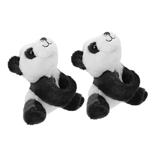 PERSELOSO 2 Stück Plüsch Knallarmband Tierspielzeug Tier Kinderarmbänder Tier Dekorative Schlagarmbänder Schlagarmbänder Für Tierthema Schlagbänder Pp Baumwolle von PERSELOSO