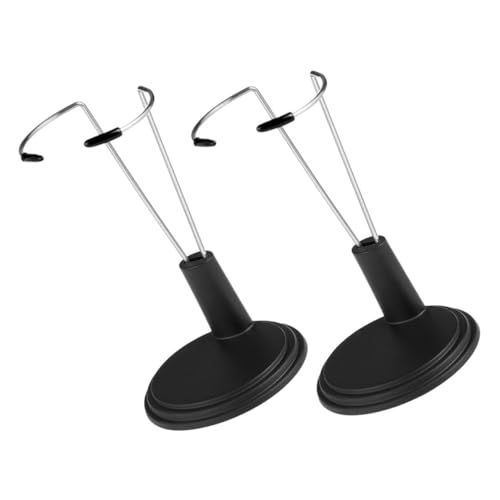 PERSELOSO 2 Stück Puppenständer Schwarz Stabiler Puppenhalter für Figuren und Modelle Platzsparendes Display und Aufbewahrungsregal für Puppen Einfach zu Nutzen und Tragbar PERSELOSO 2 Stück Puppenständer Schwarz Stabiler Puppenhalter für Figuren und Modelle Platzsparendes Display und Aufbewahrungsregal für Puppen Einfach zu Nutzen und Tragbar von PERSELOSO