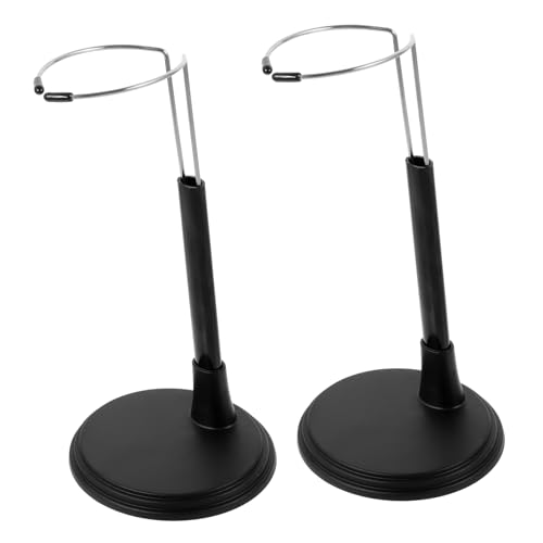 PERSELOSO 2 Stück Puppenständer Verstellbarem Halter für Actionfiguren und Sammlerstücke Stabiler Displayständer für Zuhause und Geschäfte Schwarz Geeignet für Figuren PERSELOSO 2 Stück Puppenständer Verstellbarem Halter für Actionfiguren und Sammlerstücke Stabiler Displayständer für Zuhause und Geschäfte Schwarz Geeignet für Figuren von PERSELOSO