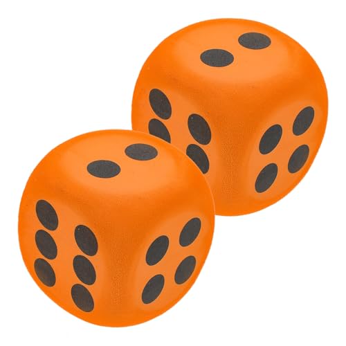 PERSELOSO 2 Stück Riesige Eva Schaumstoffwürfel Bunte Zahlenwürfel für Partys Spielzubehör und Lernaktivitäten Vielseitig Einsetzbar und Geräuscharm PERSELOSO 2 Stück Riesige Eva Schaumstoffwürfel Bunte Zahlenwürfel für Partys Spielzubehör und Lernaktivitäten Vielseitig Einsetzbar und Geräuscharm von PERSELOSO