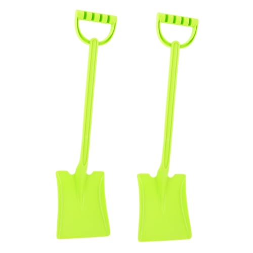 PERSELOSO 2 Stück Sandschaufeln Ergonomisches Design für Strand und Garten Leicht Tragbar für Outdoor Spaß Fördert die Motorischen Fähigkeiten und Hand Augen Koordination von PERSELOSO