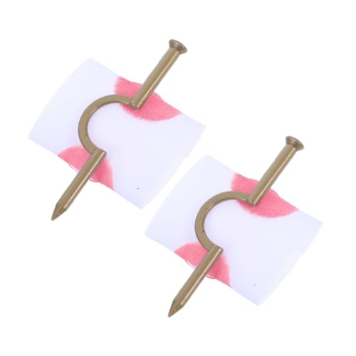 PERSELOSO 2 Stück Teiliges Halloween Streichspielzeug Gruseliges Nagel durch Finger Prank Prop für Scherze für Halloween Partys und Aprilscherze PERSELOSO 2 Stück Teiliges Halloween Streichspielzeug Gruseliges Nagel durch Finger Prank Prop für Scherze für Halloween Partys und Aprilscherze von PERSELOSO