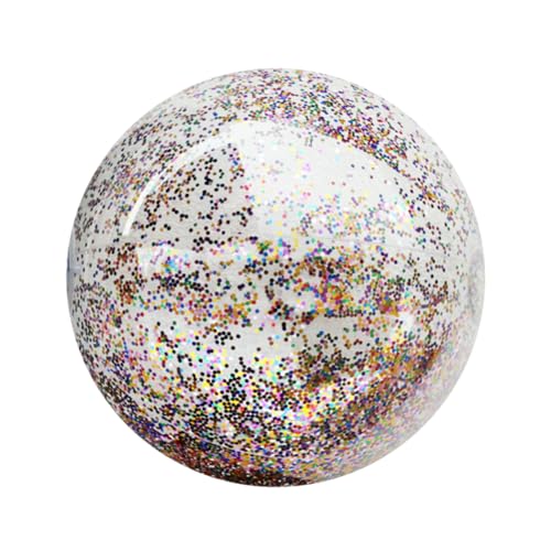 PERSELOSO 2 Stück Transparente Glitzer Strandbälle Aufblasbare Wasser Spielzeuge für Strand Pool und Partys als Partygeschenk PERSELOSO 2 Stück Transparente Glitzer Strandbälle Aufblasbare Wasser Spielzeuge für Strand Pool und Partys als Partygeschenk von PERSELOSO