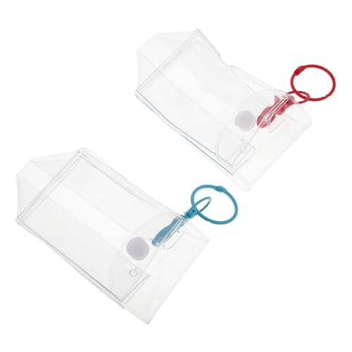 PERSELOSO 2 Stück Transparente Puppentasche Mit Schlüsselanhänger, Durchsichtige Vitrine, Tragbare Puppenaufbewahrungstasche, Durchsichtige Figur-Display-Tasche, Schlüsselanhänger, PERSELOSO 2 Stück Transparente Puppentasche Mit Schlüsselanhänger, Durchsichtige Vitrine, Tragbare Puppenaufbewahrungstasche, Durchsichtige Figur-Display-Tasche, Schlüsselanhänger, von PERSELOSO