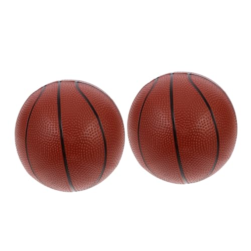PERSELOSO 2 Stück aufblasbarer Ball für kinderspielzeug leckerbissenball für draußen Kid Toys Basketballspielzeug aufblasen hüpfendes Basketballspielzeug PVC Brown PERSELOSO 2 Stück aufblasbarer Ball für kinderspielzeug leckerbissenball für draußen Kid Toys Basketballspielzeug aufblasen hüpfendes Basketballspielzeug PVC Brown von PERSELOSO