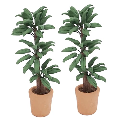 PERSELOSO 2 Stücke Harz Puppe Topfpflanze Mini Blumentopf Solar Garten Bonsai Modell Decor PERSELOSO 2 Stücke Harz Puppe Topfpflanze Mini Blumentopf Solar Garten Bonsai Modell Decor von PERSELOSO