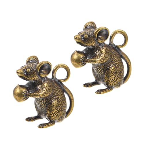 PERSELOSO 2 Stücke Messing Anhänger Keychain Anhänger Schlüssel Anhänger Nette Charme Goldene Kupfer PERSELOSO 2 Stücke Messing Anhänger Keychain Anhänger Schlüssel Anhänger Nette Charme Goldene Kupfer von PERSELOSO