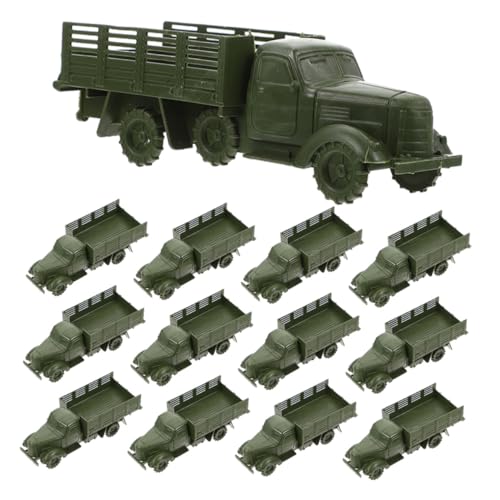 PERSELOSO 20 Stück LKW-Modell Baustellenspielzeug Tragbares LKW- Bildungsspielzeug -modellautos Fahrzeug Auto Kleine Spielzeugautos Olive Green PERSELOSO 20 Stück LKW-Modell Baustellenspielzeug Tragbares LKW- Bildungsspielzeug -modellautos Fahrzeug Auto Kleine Spielzeugautos Olive Green von PERSELOSO