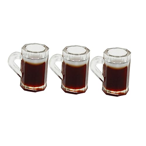 PERSELOSO 20 Stück Entzückende Mini- -bierkrüge Miniatur-bierglas-Ornament Für Landschaftsdekor Mini- -bierkrüge-zubehör von PERSELOSO