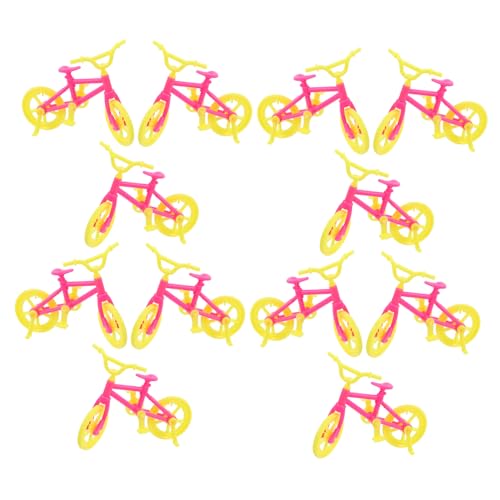PERSELOSO 20 Stück Miniaturisierte Fahrrad Deko für Puppenhäuser Teiliges aus Charmanten Spielzeugmodellen zur Verschönerung von Wohnräumen Kreativität von Kindern PERSELOSO 20 Stück Miniaturisierte Fahrrad Deko für Puppenhäuser Teiliges aus Charmanten Spielzeugmodellen zur Verschönerung von Wohnräumen Kreativität von Kindern von PERSELOSO
