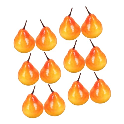 PERSELOSO 20 Stück Teiliges Künstliche Birnen Deko Obstmodell Realistische Simulation Detailreich Fotorealistisch als Foto Requisite und Wohnaccessoire PERSELOSO 20 Stück Teiliges Künstliche Birnen Deko Obstmodell Realistische Simulation Detailreich Fotorealistisch als Foto Requisite und Wohnaccessoire von PERSELOSO