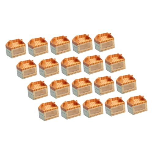 PERSELOSO 20 Stücke Boxen Szene Layout Dessert Boxen Papier Puppe Versorgung Simulation Kuchen Boxen Miniatur Backen PERSELOSO 20 Stücke Boxen Szene Layout Dessert Boxen Papier Puppe Versorgung Simulation Kuchen Boxen Miniatur Backen von PERSELOSO