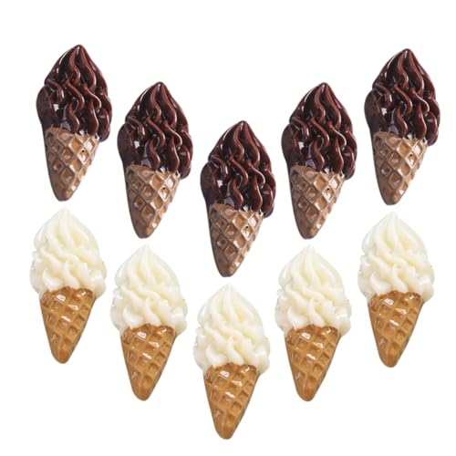 PERSELOSO 20Stücke Eiscreme Dekoration für Puppenhaus DIY Eiscreme Modelle Langlebig und Zubehör für Miniaturszenen PERSELOSO 20Stücke Eiscreme Dekoration für Puppenhaus DIY Eiscreme Modelle Langlebig und Zubehör für Miniaturszenen von PERSELOSO