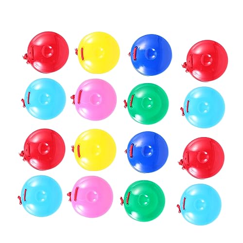 PERSELOSO 24 Stück Teiliges Set Bunte Kastagnetten Kreatives Musikinstrument für Sicheres Percussion für Frühe Bildung und Musikalisches Lernen für Kleine Hände Schadstofffrei und von PERSELOSO