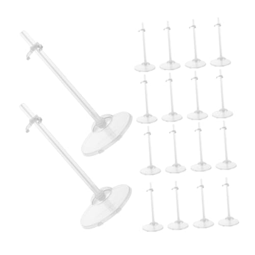PERSELOSO 24pcs Doll Stand Holder Doll Display Frame Action Action -unterstützung Rack Puppenanzeige Stable Support Miniatur Doll Ständer PERSELOSO 24pcs Doll Stand Holder Doll Display Frame Action Action -unterstützung Rack Puppenanzeige Stable Support Miniatur Doll Ständer von PERSELOSO