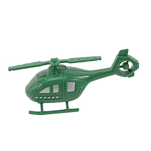 PERSELOSO 25 Stück -Modell Flugzeug Armee Toys Hubschrauber geburtstagsmitgebsl Airplane Toy Chopper Fliegender Hubschrauber Plastik Green von PERSELOSO