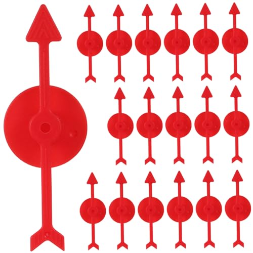 PERSELOSO 25Stücke Rotierende Pfeilspinner Spielpfeile Für Brettspiele Partyzubehör Und Spielzeiger Für Spielabend Requisiten von PERSELOSO
