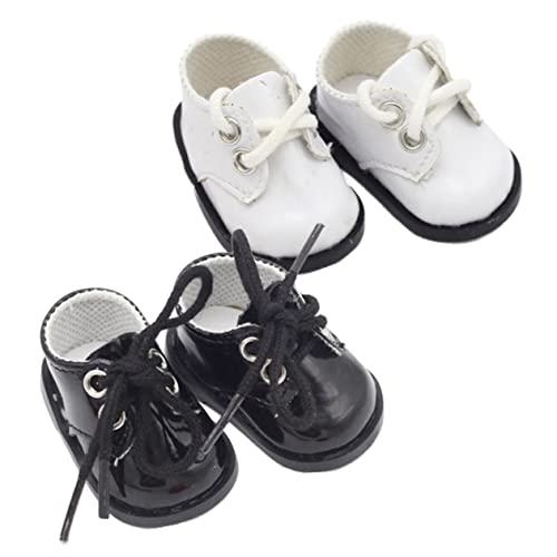 PERSELOSO 2paare Handgemachte Puppenschuhe Aus Leder Mini-Turnschuhe Für Puppen Dekorative Accessoires Für Und Kreatives Spielen PERSELOSO 2paare Handgemachte Puppenschuhe Aus Leder Mini-Turnschuhe Für Puppen Dekorative Accessoires Für Und Kreatives Spielen von PERSELOSO