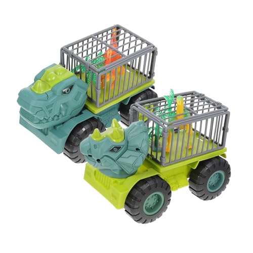 PERSELOSO 2sätze Dinosaurier Spielzeugauto Teiliges Inertia Spielzeug Für Junge Mädchen Mit Dinosaurier-Design Robust Und Langlebig Fördert Frühe Bildung Und Interaktion Für Jungen Und PERSELOSO 2sätze Dinosaurier Spielzeugauto Teiliges Inertia Spielzeug Für Junge Mädchen Mit Dinosaurier-Design Robust Und Langlebig Fördert Frühe Bildung Und Interaktion Für Jungen Und von PERSELOSO
