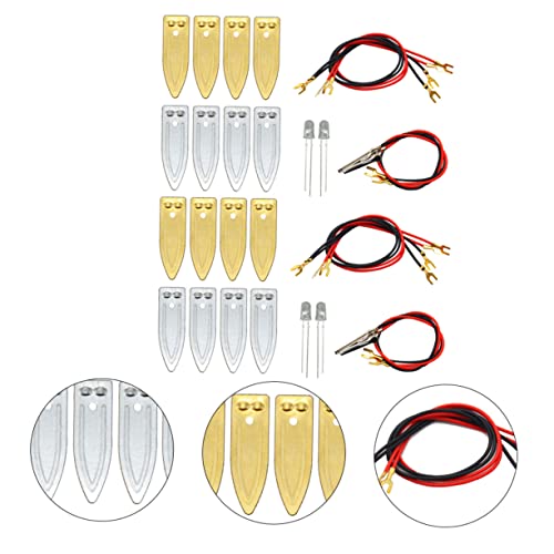 PERSELOSO 2Sätze Kupfer Elektroden für DIY Obstbatterie Experimente Materialien für Batterieexperimente Zinkbleche und Kupferstreifen für Unterrichtszwecke Langlebig PERSELOSO 2Sätze Kupfer Elektroden für DIY Obstbatterie Experimente Materialien für Batterieexperimente Zinkbleche und Kupferstreifen für Unterrichtszwecke Langlebig von PERSELOSO