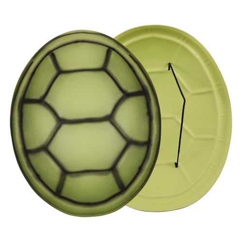 PERSELOSO 2Stücke Teiliges Halloween Kostümset Schildkrötenpanzer Requisiten für Cosplay Karneval und Maskeraden Bequem und Sicher für Erwachsene von PERSELOSO